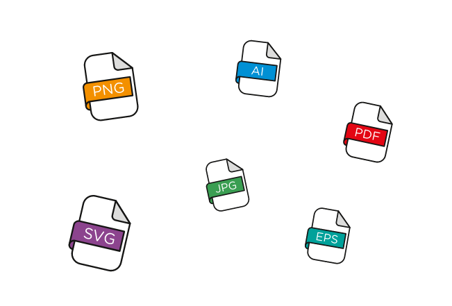 Free vector logo design: logo PNG, logo JPG, logo AI, logo PDF, logo SVG, logo EPS.